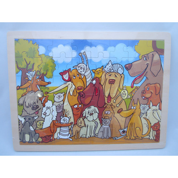 Educational Jigsaw Puzzle Wooden Puzzle (34682)